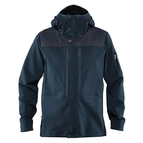 Fjallraven Men Keb Eco Shell Jacket Blue PH323639 Philippines